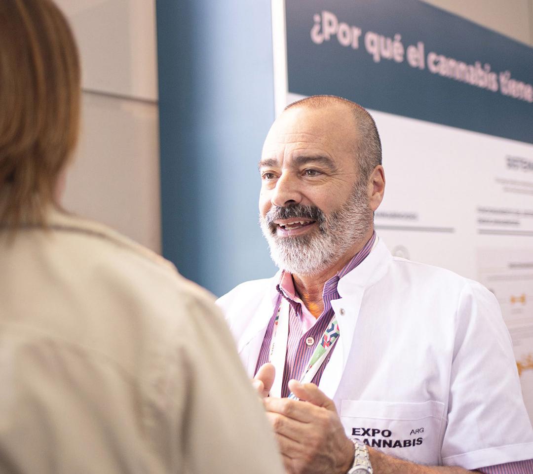 Consultas médicas sobre cannabis en Expo Cannabis, con médicos especializados