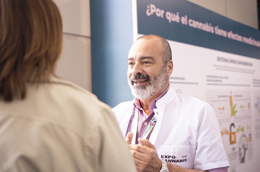 Consultas médicas sobre cannabis en Expo Cannabis, con médicos especializados